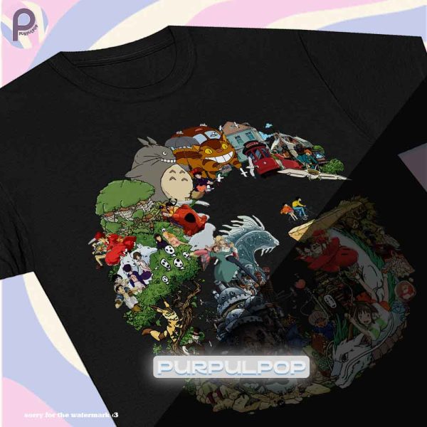 Ghibli Studio Collection G Art Shirt