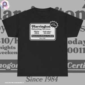 Steve Harrington Babysitter Stranger Things Shirt