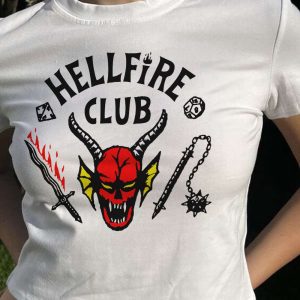 Hellfire Club Stranger Things Baby Tee