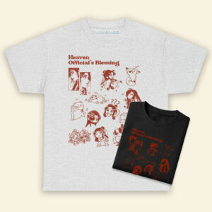 Hua Cheng Xie Lian TGCF Chibi Shirt Hua Cheng Xie Lian TGCF Chibi Shirt