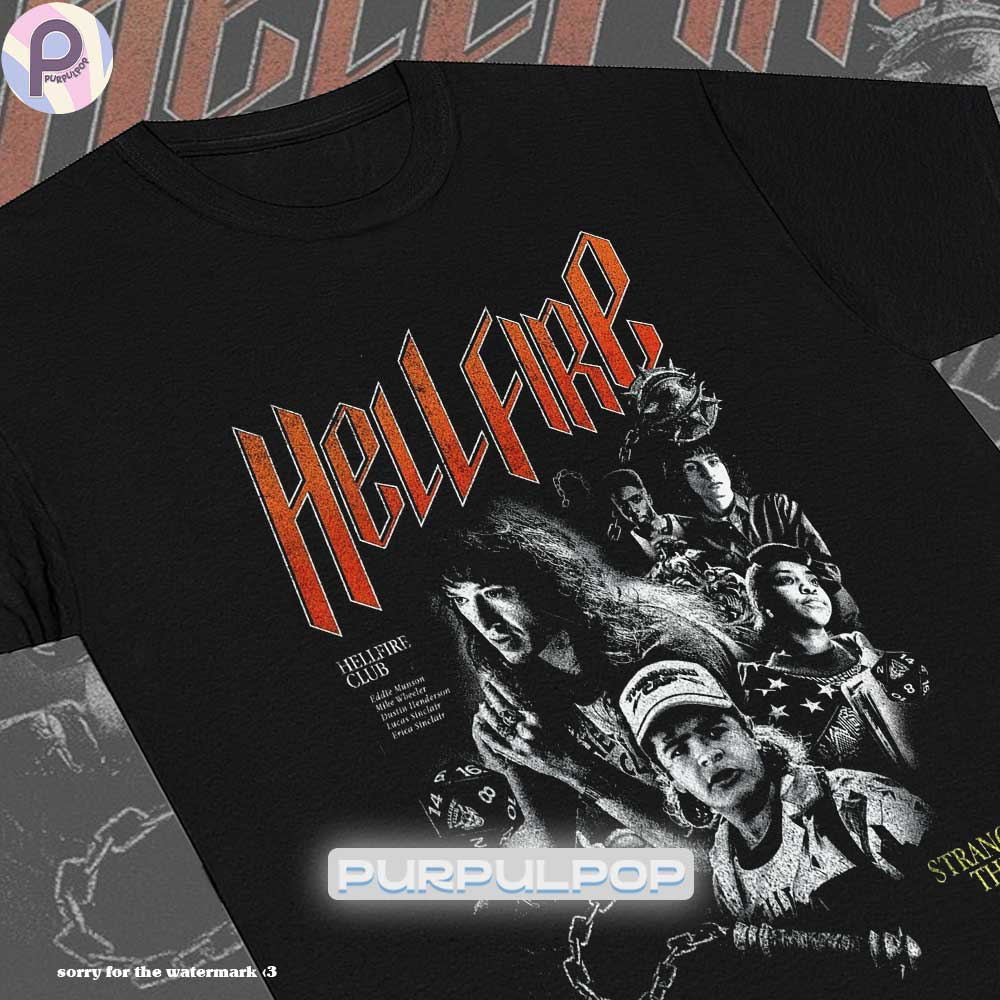 Hellfire Club Stranger Things Eddie Vintage Shirt Hellfire Club Stranger Things Eddie Vintage Shirt
