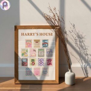 Harry’s House Stamps Collection Poster