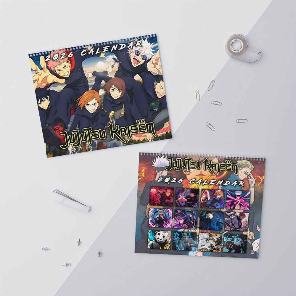 Jujutsu Kaisen 2026 Calendar Jujutsu Kaisen 2026 Calendar