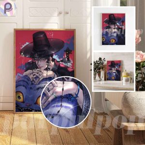 Jinu and Tiger Derpy Saja Boys Kpop Demon Hunter Poster