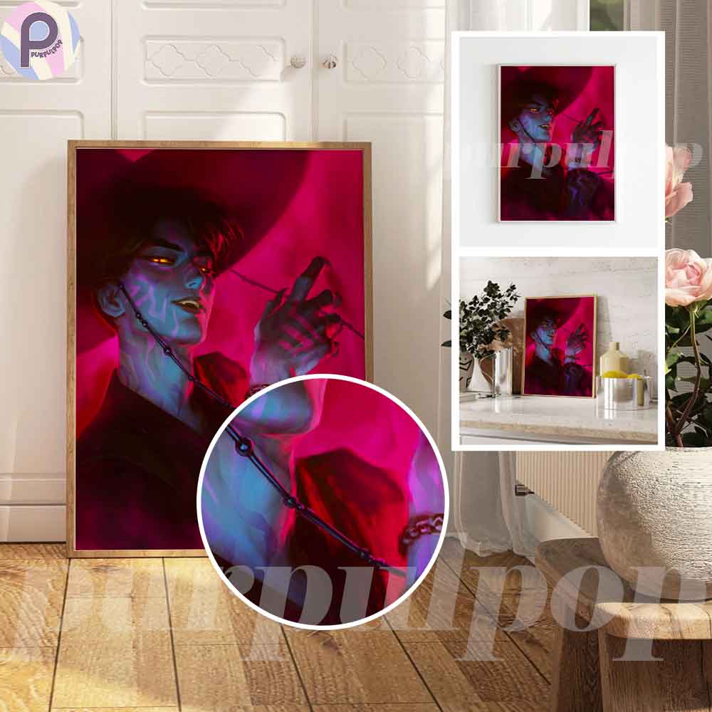 Jinu Saja Your Idol Kpop Demon Hunter Poster Jinu Saja Your Idol Kpop Demon Hunter Poster