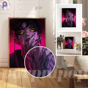 Jinu Saja Boys Kpop Demon Hunter Poster