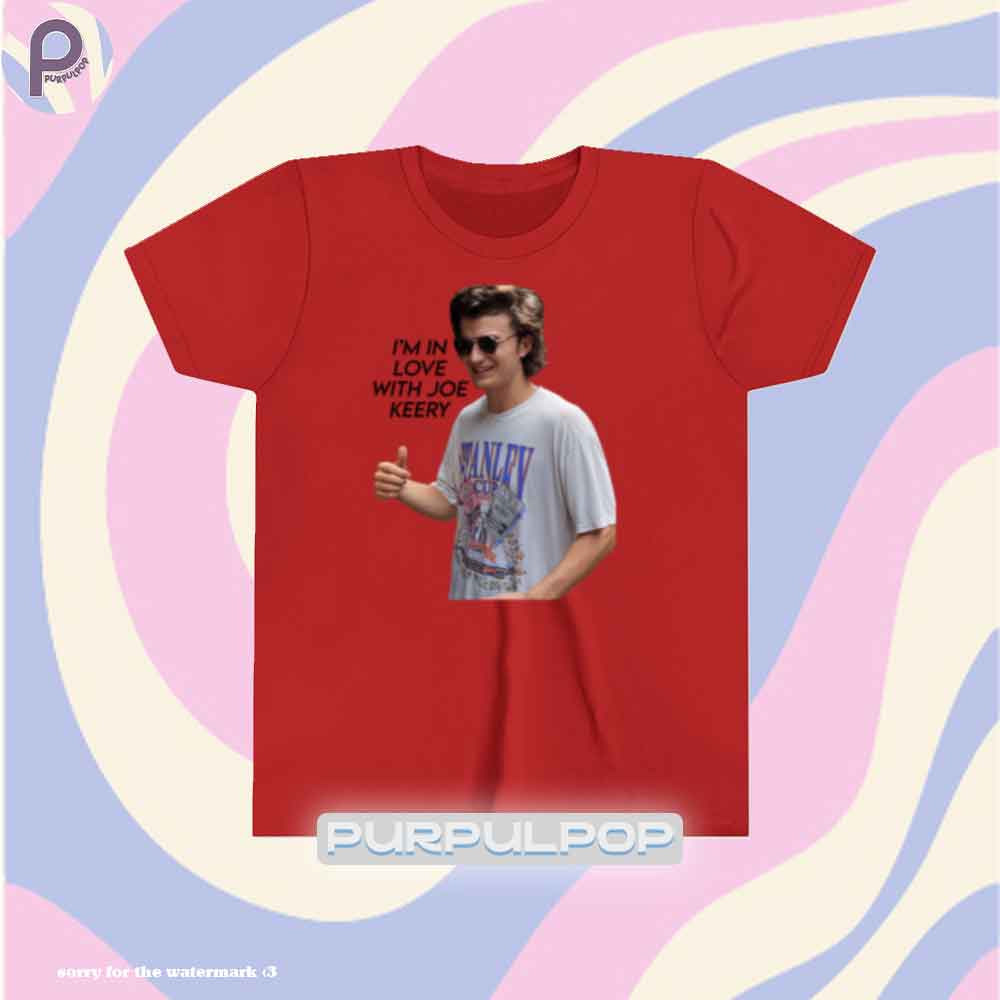 I'm In Love With Joe Keery Baby Tee I'm In Love With Joe Keery Baby Tee