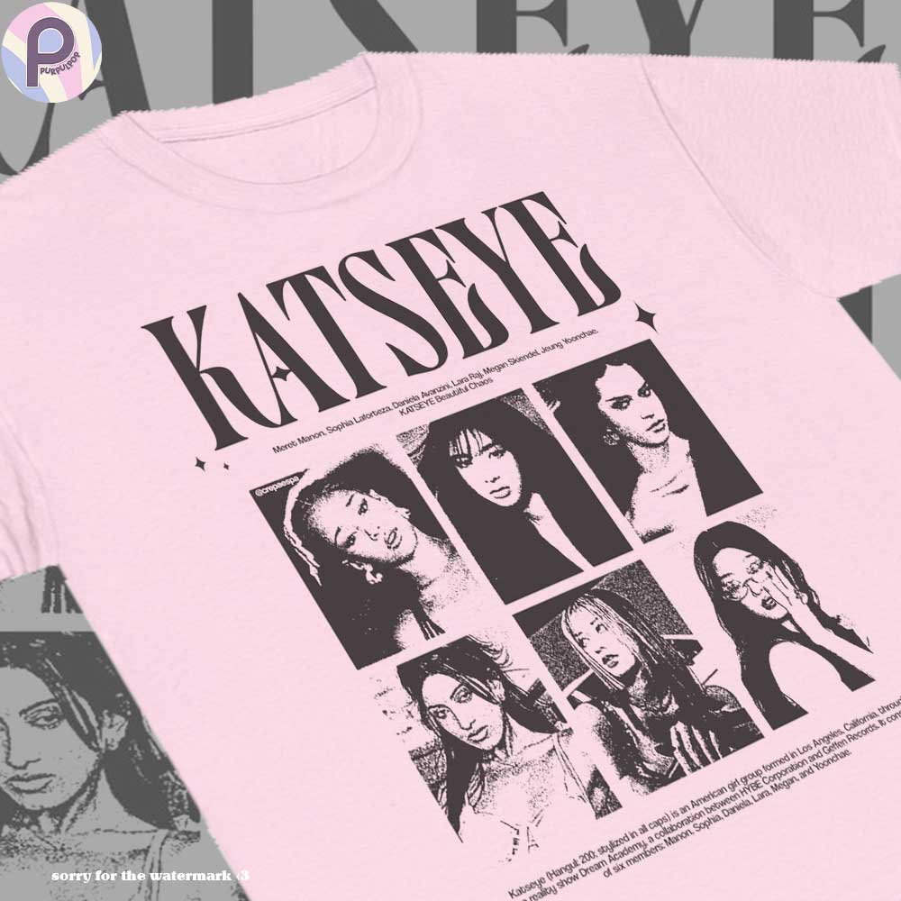 Gnarly Katseye Beautiful Chaos Tour Shirt Gnarly Katseye Beautiful Chaos Tour Shirt