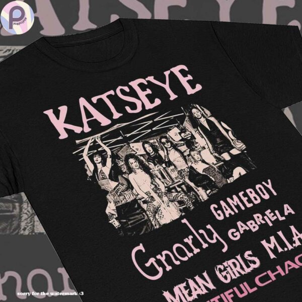 Beautiful Chaos Gnarly Katseye 2025 Tour Shirt