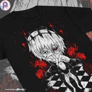Tokyo Ghoul Kaneki Ken Anime Manga Shirt