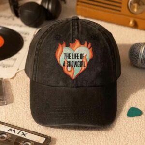 The Life of a Showgirl Era Embroidered Washed Hat