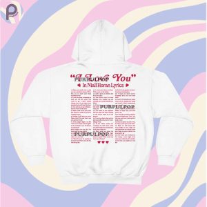 I Love You In Niall Horan Lyrics Sweatshirt Hoodie