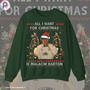 Malachi Barton All I Want for Christmas Shirt