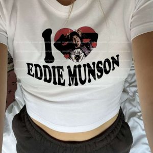 I Love Eddie Munson Baby Tee