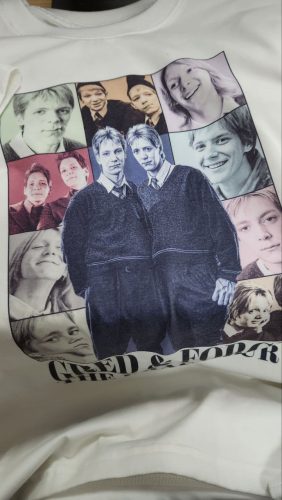 Fred and George Eras Tour Shirt photo review