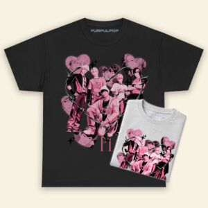 Plave Kpop Boy Group Heart Y2K Shirt
