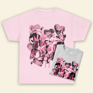 Plave Kpop Boy Group Heart Y2K Shirt