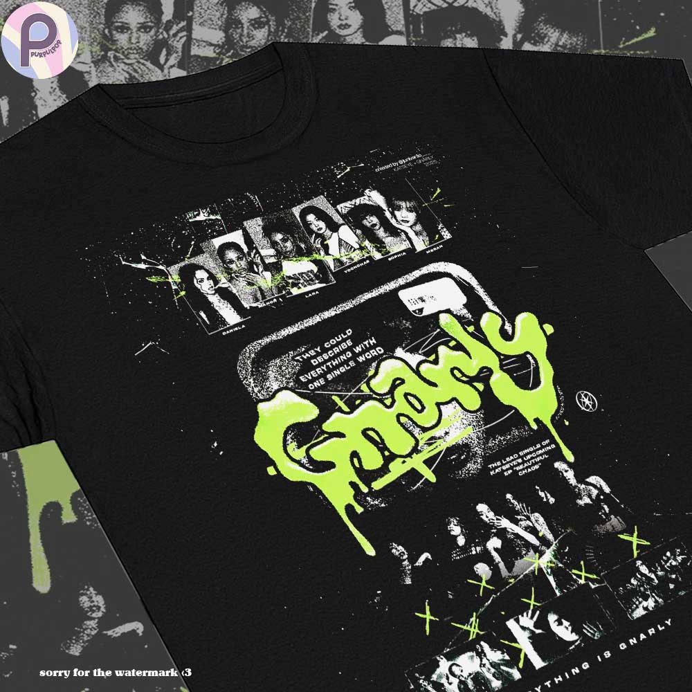 Gnarly Katseye Beautiful Chaos Shirt Gnarly Katseye Beautiful Chaos Shirt