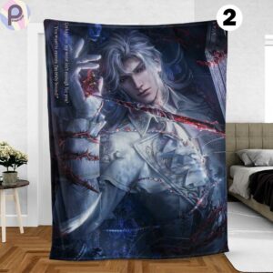 Sylus Silverwing Fiend Love and Deepspace Blanket