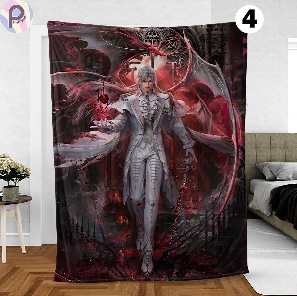 Sylus Silverwing Fiend Love and Deepspace Blanket Sylus Silverwing Fiend Love and Deepspace Blanket