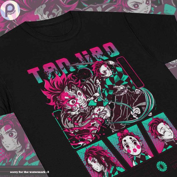 Tanjiro Kamado Demon Slayer Vintage Shirt