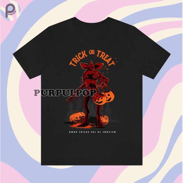 Trick Or Treat Stranger Things Demogorgon Shirt