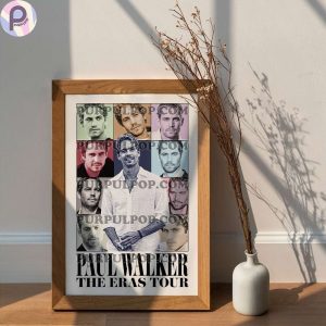 Paul Walker Eras Tour Poster