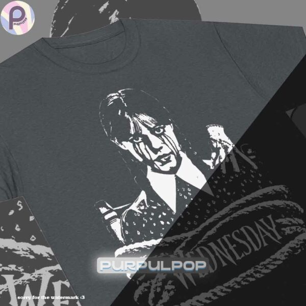 Wednesday 2 Addam Family Horror Vintage Shirt
