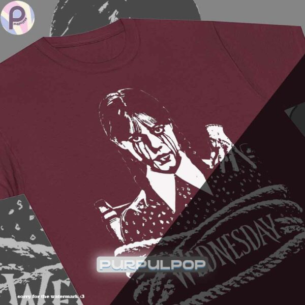 Wednesday 2 Addam Family Horror Vintage Shirt