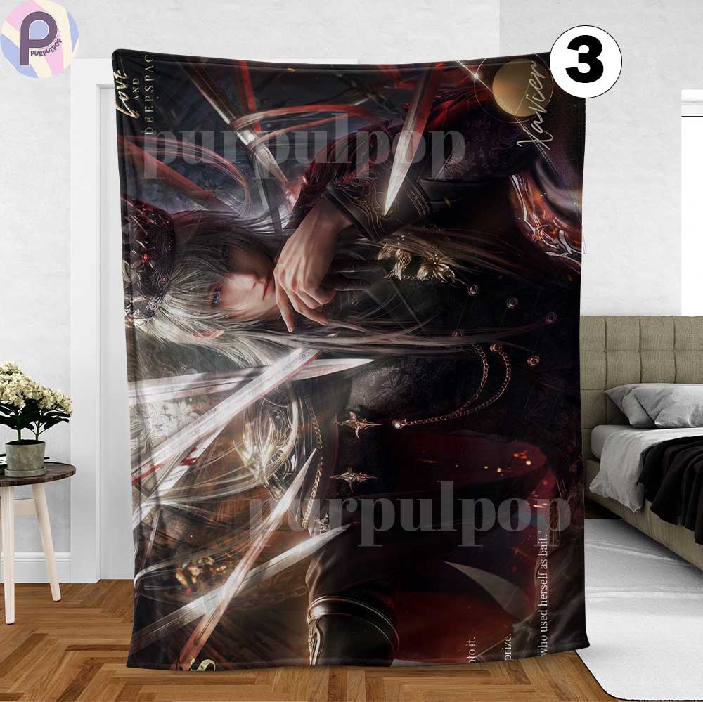 Xavier King of Darknight Love and Deepspace Blanket Xavier King of Darknight Love and Deepspace Blanket