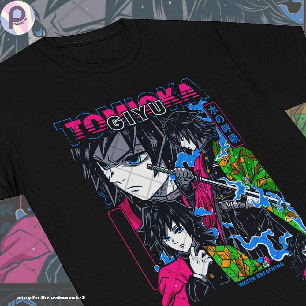 Tomioka Giyu Water Hashira Demon Slayer Shirt Tomioka Giyu Water Hashira Demon Slayer Shirt