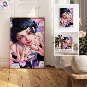 Zoey Huntrix Kpop Demon Hunters Poster