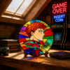 Yuji Itadori Jujutsu Kaisen Glass Suncatcher