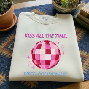 Kiss All the Time. Disco, Occasionally Embroidered Shirt