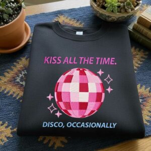 Kiss All the Time. Disco, Occasionally Embroidered Shirt