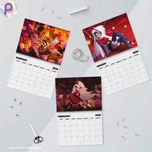 Hazbin Hotel 2026 Calendar