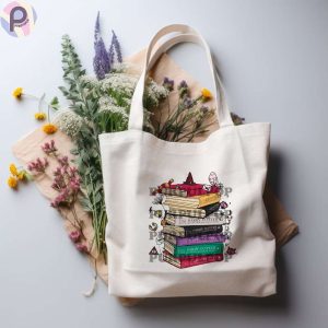 Harry Potter Books Tote Bag