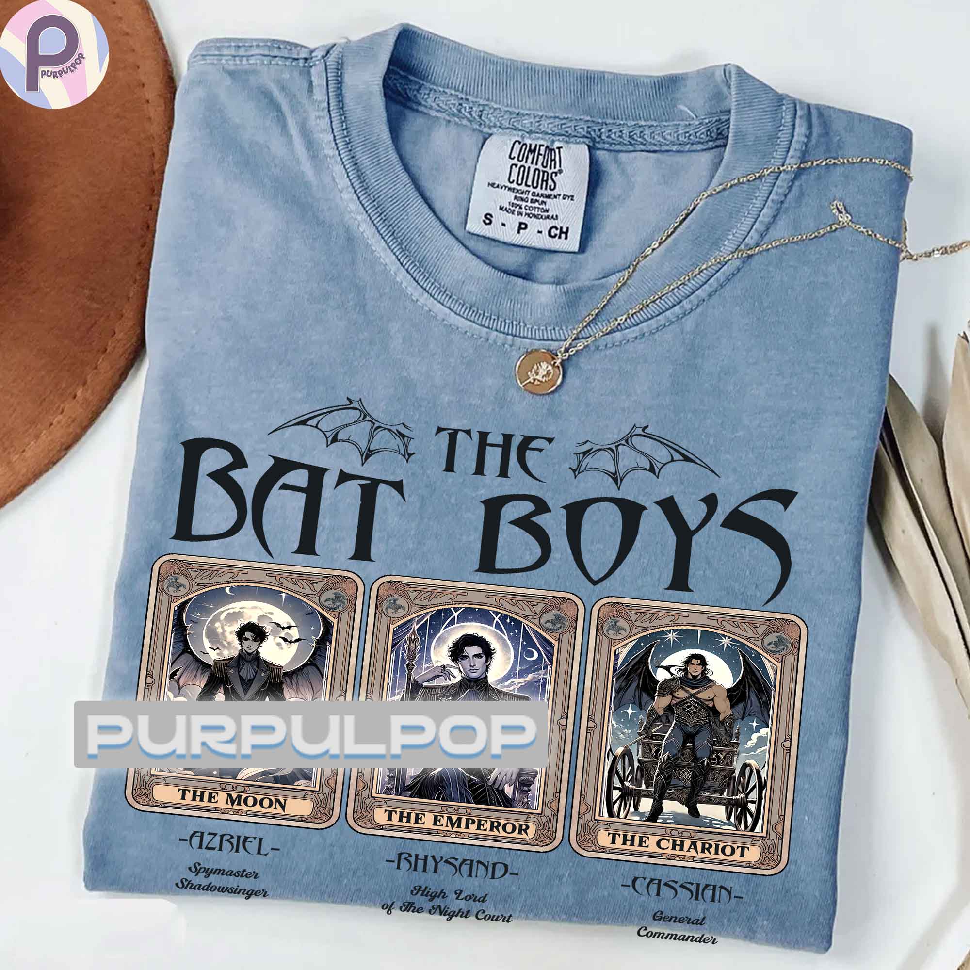 Comfort Colors The Bat Boys Rhysand Cassian Aziel Acotar SJM Shirt Comfort Colors The Bat Boys Rhysand Cassian Aziel Acotar SJM Shirt