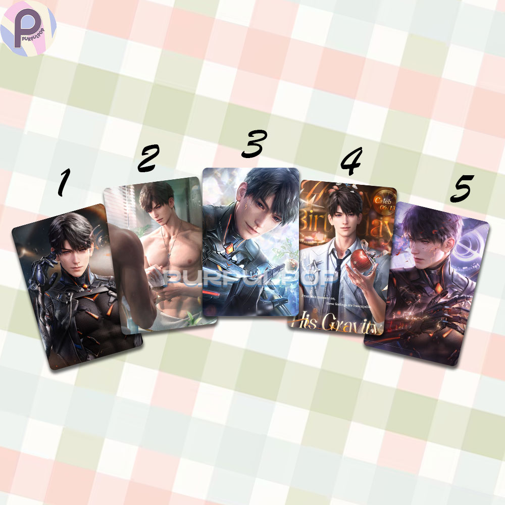 Caleb Love and Deepspace Photo Card Caleb Love and Deepspace Photo Card