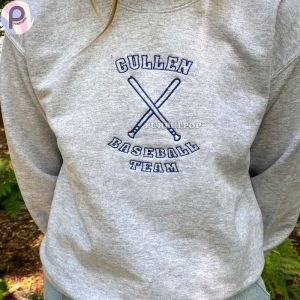 Cullen Baseball Twilight Embroidered Shirt