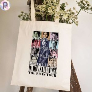 Damon Vampire Diaries Tote Bag