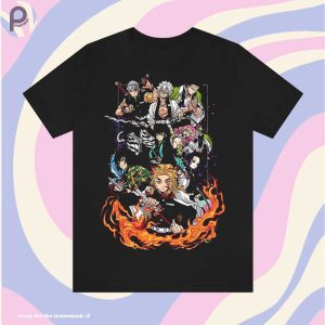 Demon Slayer All Characters, Kitmetsu No Yaiba Shirt