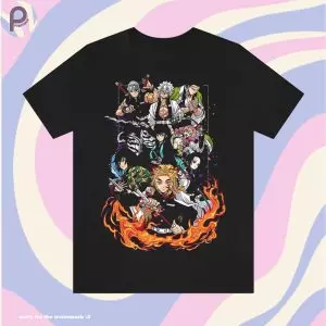 Demon Slayer All Characters, Kitmetsu No Yaiba Shirt