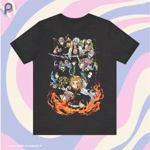 Demon Slayer All Characters, Kitmetsu No Yaiba Shirt