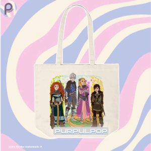 Rise of the Brave Tangled Dragons Art Tote Bag