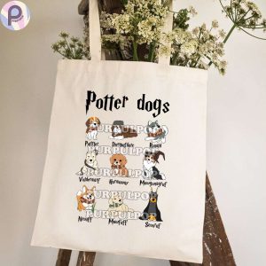 Harry Potter Dogs Tote Bag