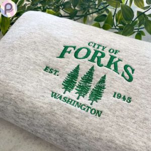 City of Forks Embroidered Shirt