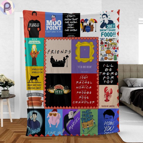 Friends TV Blanket