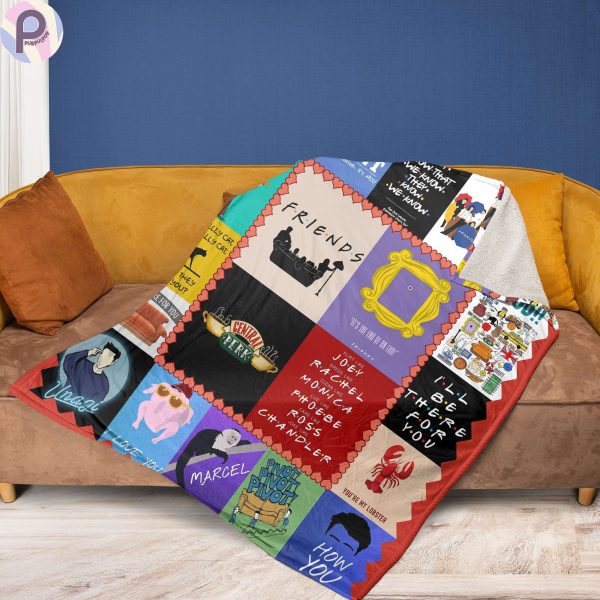 Friends TV Blanket