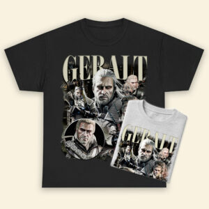 Geralt of Rivia The Witcher Game Shirt